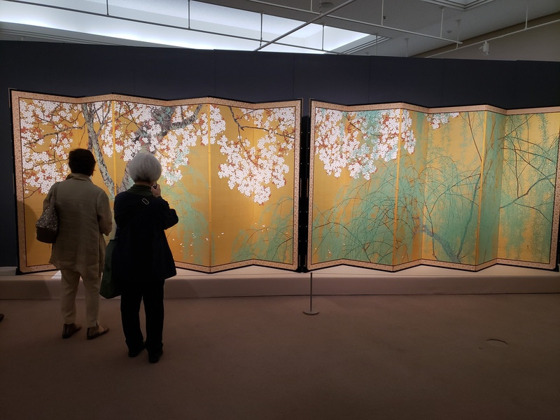 レポ】木島櫻谷 四季の金屏風－京都画壇とともに－（泉屋博古館